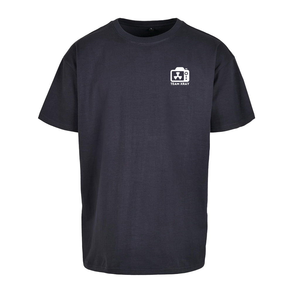 T-SHIRT Oversized Überlänge (Damen) - TEAM XRAY (kleines Logo) - Alles Einstellungssache 