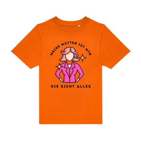 Base Kinder T-Shirt - meine Mutter ist MTR - Alles Einstellungssache 