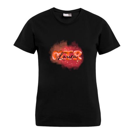 ROT MTR Laura oder dein Name -LOGO groß- T-Shirt - Alles Einstellungssache 