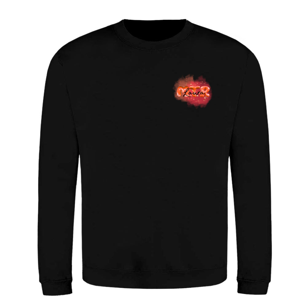 ROT MTR Laura oder dein Name -LOGO klein- Klassiker Sweatshirts (Unisex) - Alles Einstellungssache 