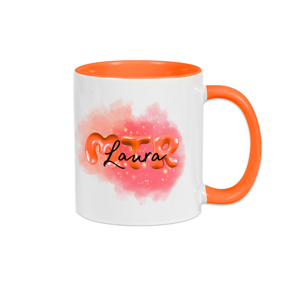 ROT MTR Laura oder dein Name - Becher - Alles Einstellungssache 