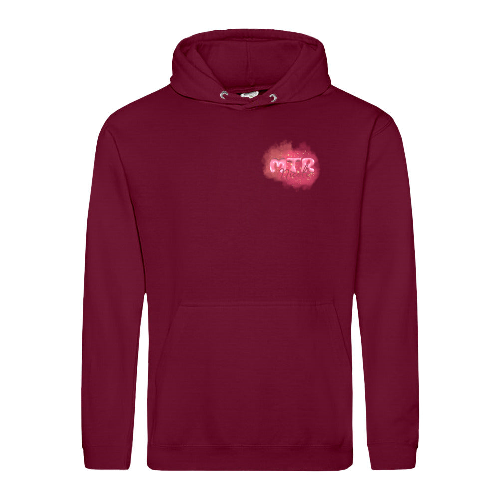 Pink MTR Nicole oder dein Name -LOGO klein- Hoody (Unisex) - Alles Einstellungssache 