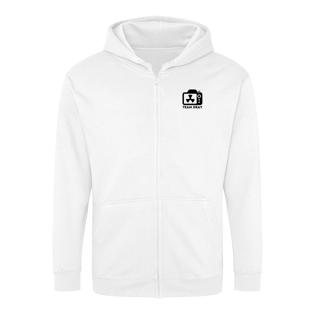 Hoddy Sweatjacke mit Reißverschluss - TEAM XRAY (kleines Logo) Unisex