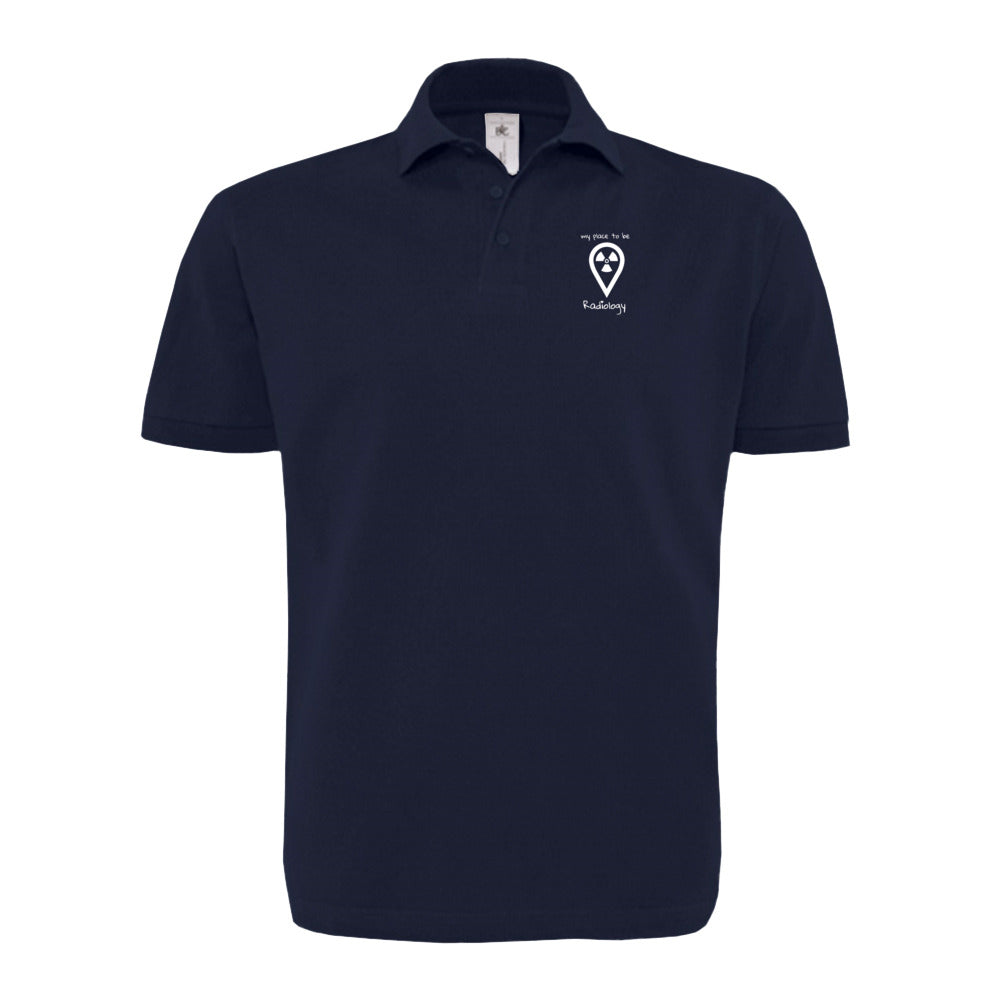 my place to be Radiology (kleines Logo) Polo Shirt (Unisex)
