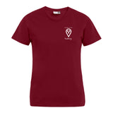 T-Shirt (Damen) - my place to be Radiology (kleines Logo)