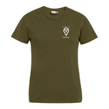 T-Shirt (Damen) - my place to be Radiology (kleines Logo)