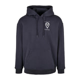 Basic Oversize Hoodie (Herren) - my place to be Radiology  (kleines Logo)