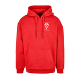 Basic Oversize Hoodie (Herren) - my place to be Radiology  (kleines Logo)