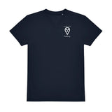 V-Auschnitt T-Shirt (Herren) - my place to be Radiology (kleines Logo)