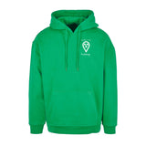 Basic Oversize Hoodie (Herren) - my place to be Radiology  (kleines Logo)