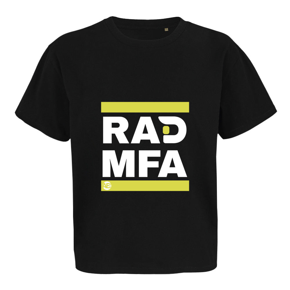Unisex Oversized T-Shirt RAD MFA (großes Logo) - Alles Einstellungssache 