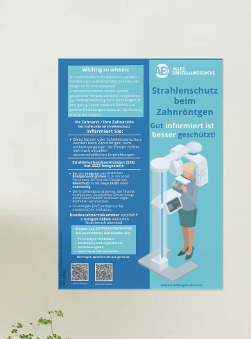 Für Zahnärzte I Strahlenschutz beim Zahnröntgen & DVT - Gut informiert ist besser geschützt - Alles Einstellungssache 