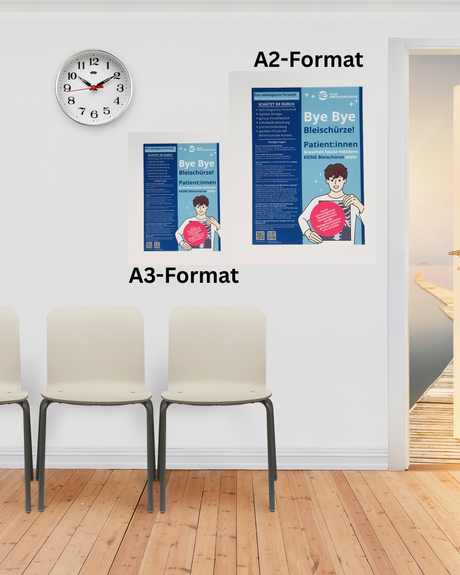 Aufklärung Poster - Röntgen - Patienteninformation - Informationspflicht erfüllt - Alles Einstellungssache 