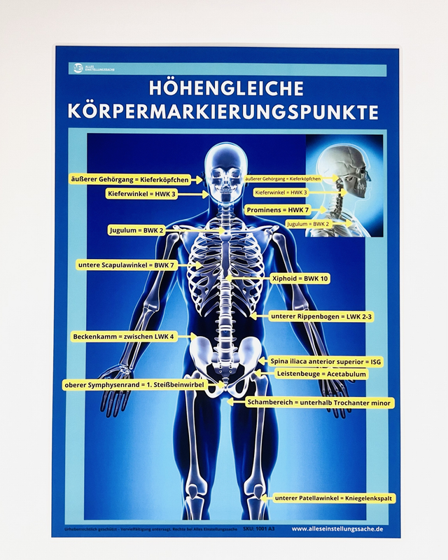 Einstellhelfer I Höhengleiche Körpermarkierungspunkte - Alles Einstellungssache 